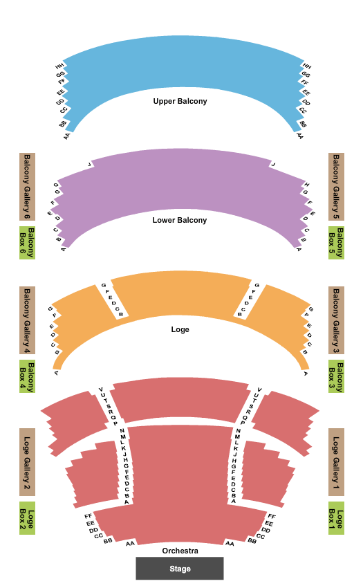 Winsupply Theatre At Schuster Performing Arts Center Hamilton Seating Chart